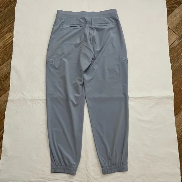 Athleta Go Far Travel Pants Blue Joggers - Picture 6 of 9